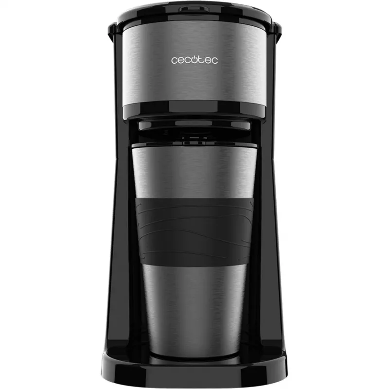 Cecotec Coffee 66 Drop & Go ekspres przelewowy do kawy, 700 W, czarno-stalowy
