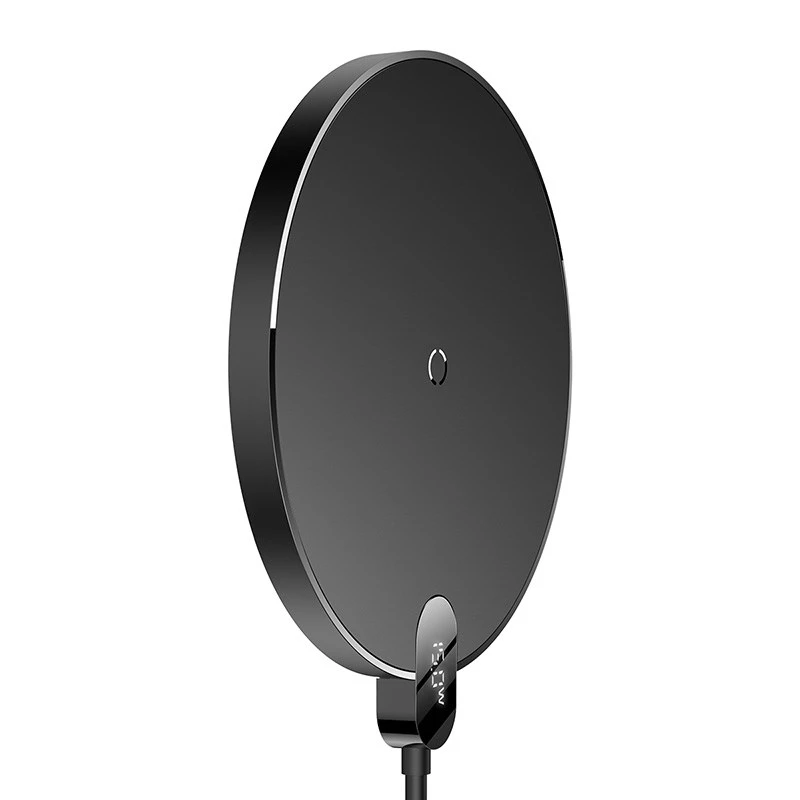 Ładowarka Baseus CCED000001 do urządzeń mobilnych, słuchawek i smartfonów, czarna, USB, bezprzewodowa, do użytku wewnątrz pomieszczeń