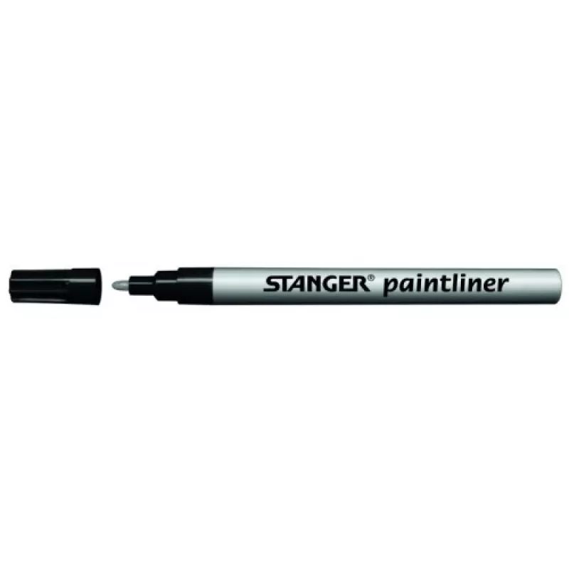Marker Stanger Paintliner B10 srebrny tip 1–2 mm do precyzyjnego wyznaczania linii