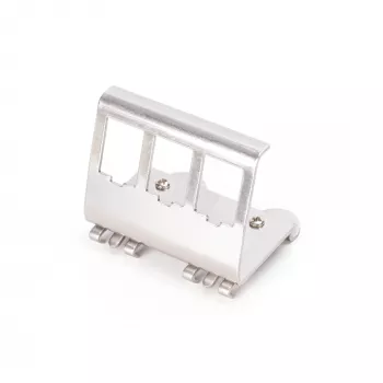 Adapter Digitus AN-25183 na 3 moduły Keystone ze stali nierdzewnej
