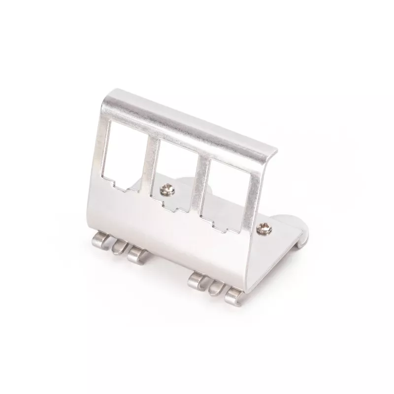 Adapter Digitus AN-25183 na 3 moduły Keystone ze stali nierdzewnej
