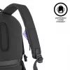 Plecak casualowy XDDESIGN Bobby Soft z komorą na notebooka 15,6 cala, 16 l, PET, czarny