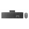 Bezprzewodowy zestaw klawiatury i myszy Lenovo 700 Modern Multi-Device — układ US English, Bluetooth, Luna szary