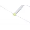 Drabinka rehabilitacyjna do łóżka Qmed DRQM3G0AAXXXP, 4 stopnie, polietylen, maks. obciążenie 90 kg, fluorescencyjna, szerokość szczebla 25 cm