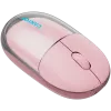 Mysz CANYON OnClick 24 BT/ Bezprzewodowa Przezroczysta/Różowa