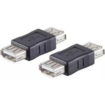Adapter zmiany płci złącza kabla USB A ShiverPeaks BS77041