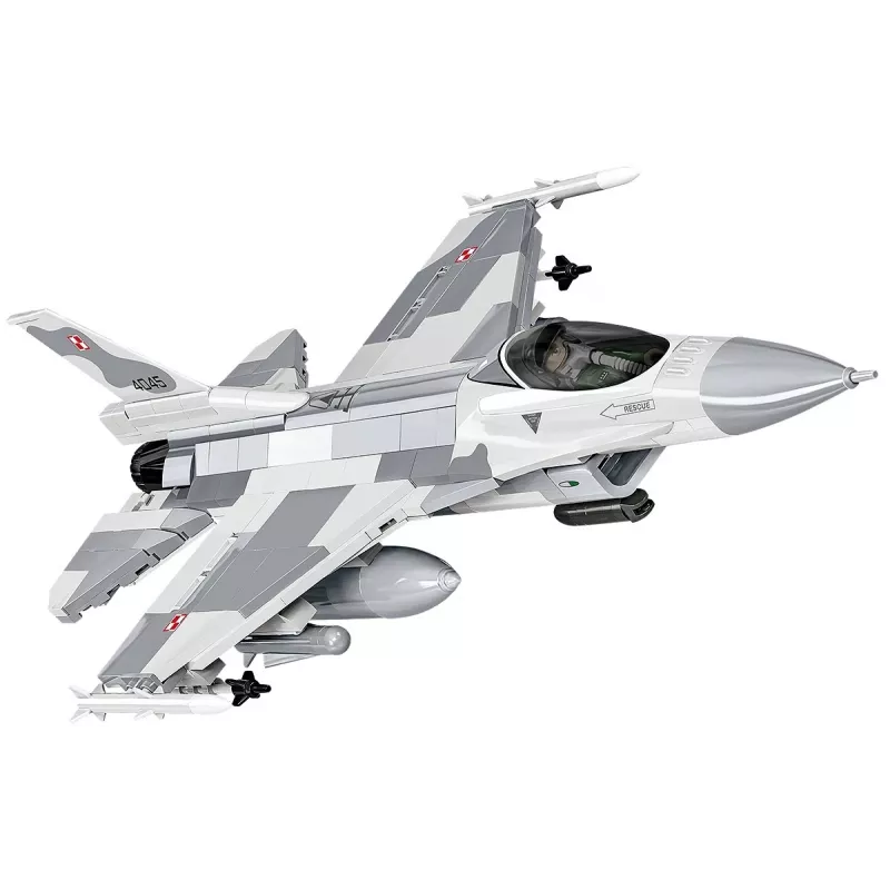 Zestaw konstrukcyjny Cobi F-16C Fighting Falcon — 463 elementy, model do sklejania w skali