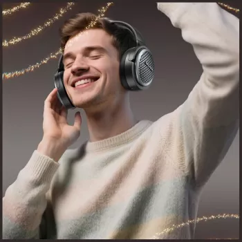 Słuchawki Bluetooth Awei AT78 ANC ENC 6.0 — bezprzewodowy zestaw nauszny z ANC i ENC, Bluetooth 6.0