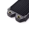 Radiator 120 mm BitsPower Tarasque BPTA-NLSS120-F2PB — pojedynczy radiator cienki na wentylator 120 mm