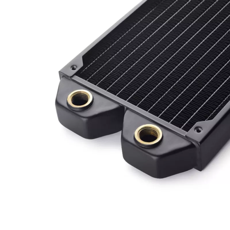 Radiator 120 mm BitsPower Tarasque BPTA-NLSS120-F2PB — pojedynczy radiator cienki na wentylator 120 mm