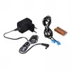 Telefon DECT Panasonic KX-TG1611, czarny, 1,9 GHz, wyświetlacz 1,25 cala, czas rozmowy do 15 h, książka telefoniczna na 50 kontaktów