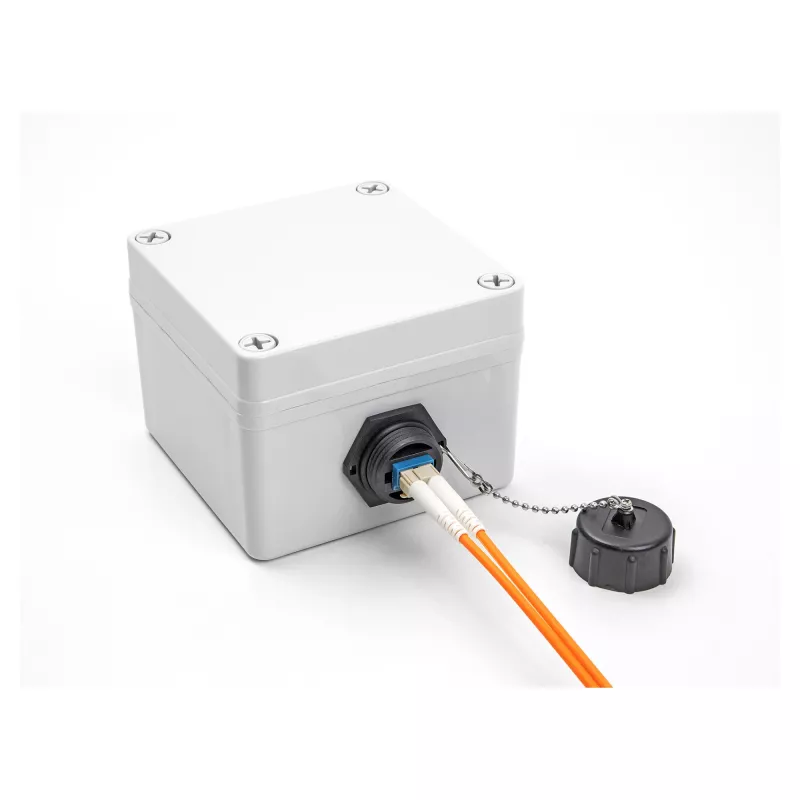 DeLOCK złącze światłowodowe LC Duplex Single-mode IP68 wodoochronne