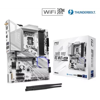 Płyta główna ASRock Z890 Pro RS WiFi White Intel Z890 LGA 1851 ATX