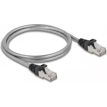 Kabel sieciowy DeLOCK RJ45 Cat.6A U/FTP RJ-45 1m Srebrny