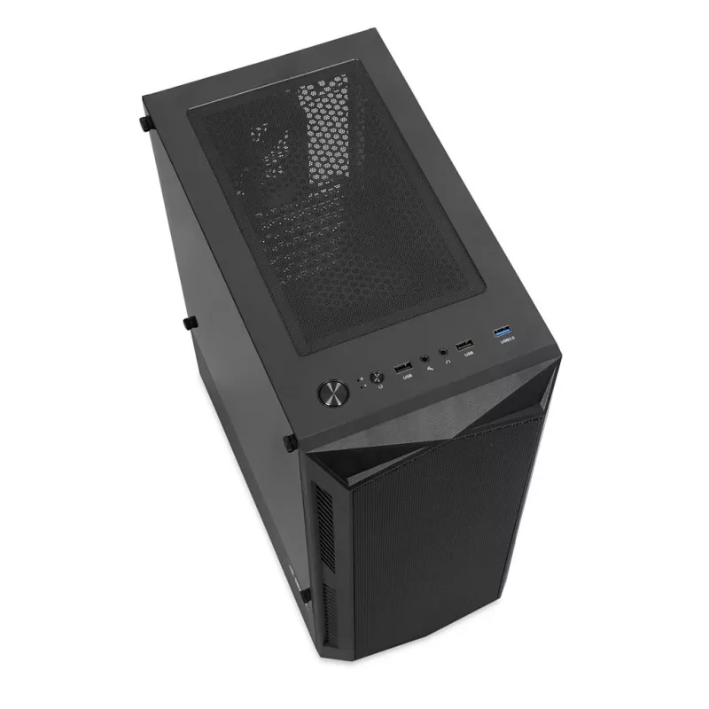 Obudowa PC IBOX LUPUS 27 Midi Tower ATX, szkło hartowane, RGB, 455×200×380 mm, obsługa ATX, GPU do 32 cm