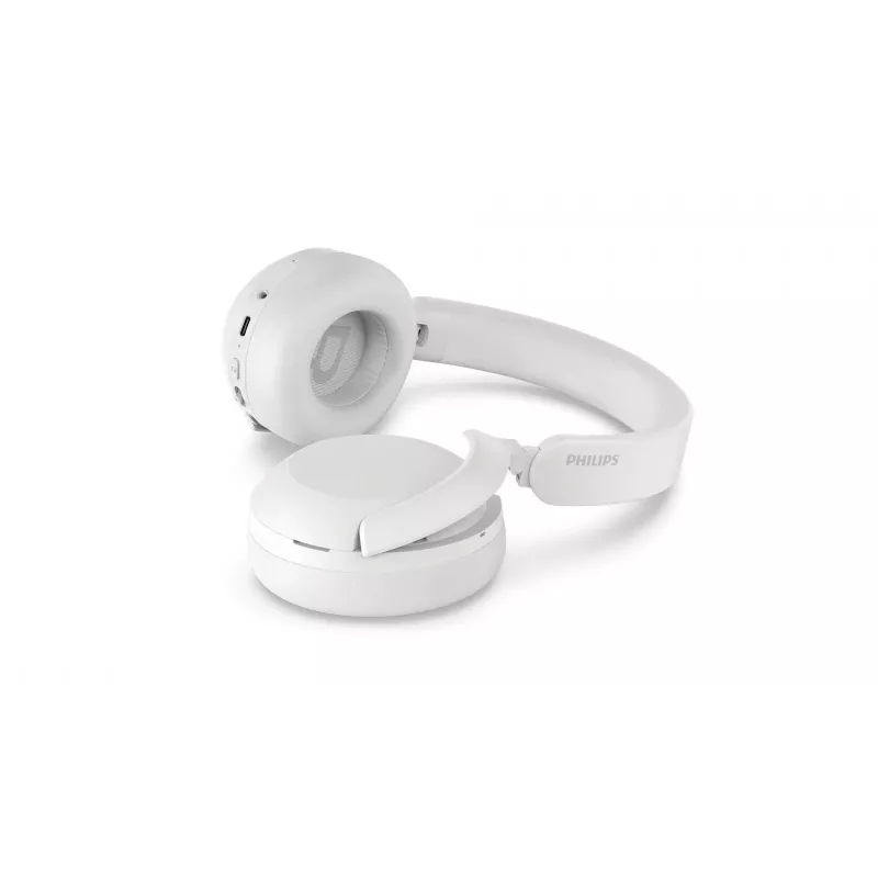 Słuchawki Philips TAH8000EWT/00 Bezprzewodowe Na głowę Połączenia/Muzyka USB Typu-C Bluetooth Białe