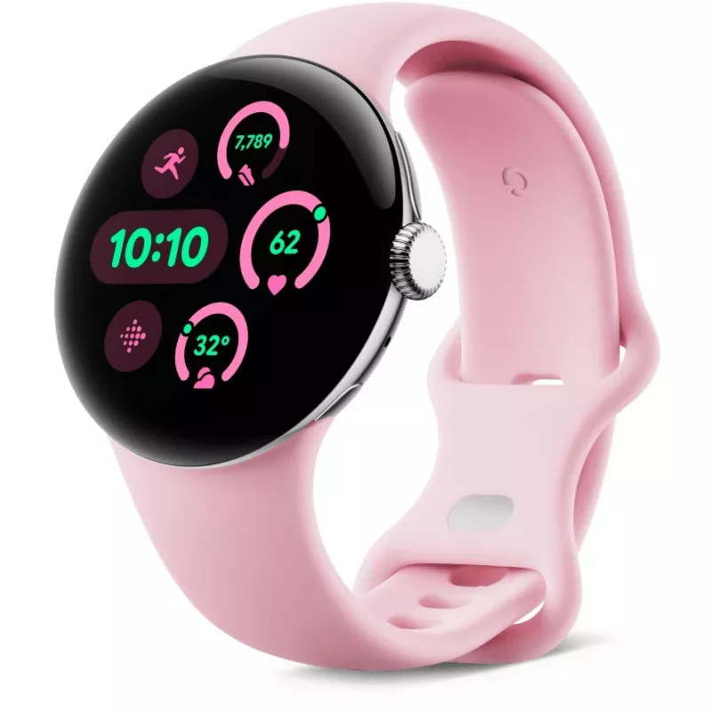 Google Pixel Watch 3 - 41 mm - Aluminium srebrny polished
