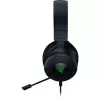 Razer Kraken V4 X - Przewodowy zestaw słuchawkowy do gier na PC (przetworniki TriForce 40 mm, chowany mikrofon kardioidalny, dźwięk przestrzenny 7.1, podświetlenie Chroma RGB, dla PC, konsol i telefonu)