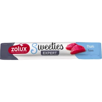 Pasta przysmak dla kota ZOLUX Sweeties Tuna 14 g — pasta o smaku tuńczyka w tubce 14 g, bez zbóż, bez glutenu