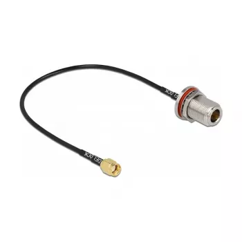 kabel antenowy DeLOCK 89059 wtyk RP-SMA na gniazdo N RG-174 30 cm