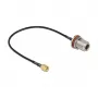 kabel antenowy DeLOCK 89059 wtyk RP-SMA na gniazdo N RG-174 30 cm
