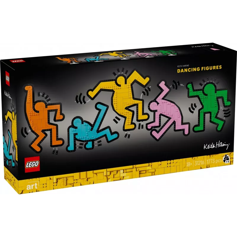 LEGO ART 31216 Keith Haring - Tańczące Postacie