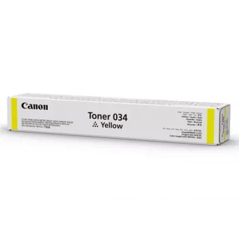 Canon 034 toner 1 szt. Oryginalny żółty