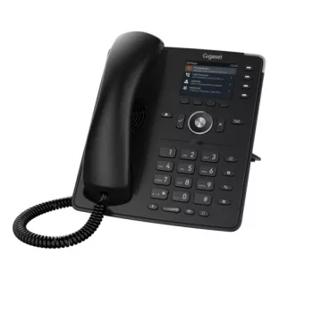 Telefon DECT Gigaset P710 IP PRO — przewodowa i bezprzewodowa słuchawka, wyświetlacz 2,8 cala (7,11 cm), czarny, 1 słuchawka