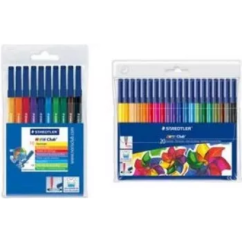 20 flamastrów STAEDTLER Noris 326 w różnych kolorach (326 WP20)