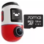 Kamera samochodowa 70mai Omni X800 4K z kartą SD 128 GB 70mai, czerwona