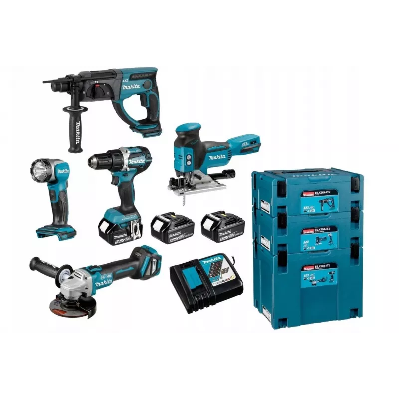 Makita DLX5044TJ zestaw narzędzi akumulatorowych