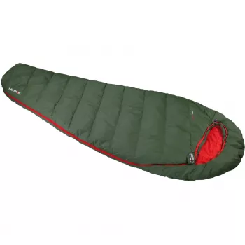 mummy sleeping bag Pak 1000 ECO (Dark Green/Czerwony)