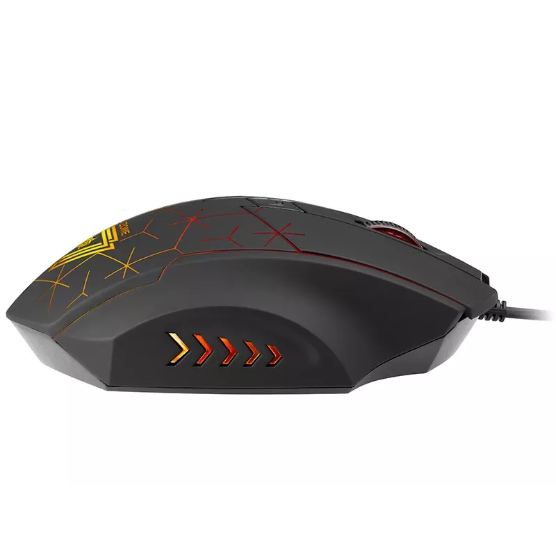 Mysz Tracer GAMEZONE XO - USB - Optyczna - 6 przycisków - Czarna