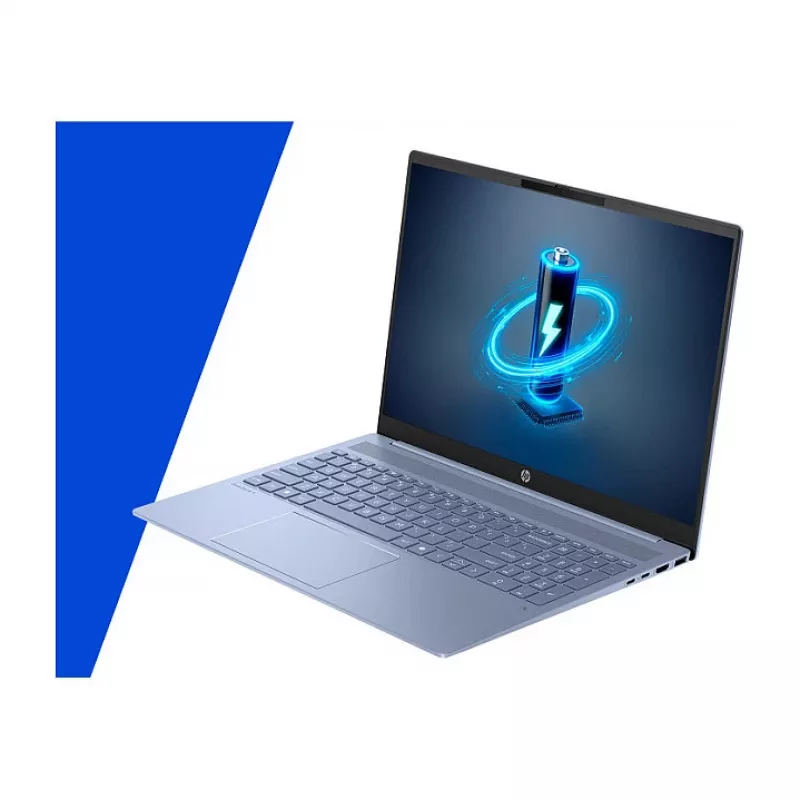 HP OmniBook 5 AI 16 2K Core Ultra 5 225U 16GB/512GB SSD Win11 Home - Błękitny - 16-af1454ng - Układ klawiatury może być niemiecki