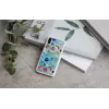 Etui na telefon iKins do iPhone XS / iPhone X S – białe etui ochronne poppin rock