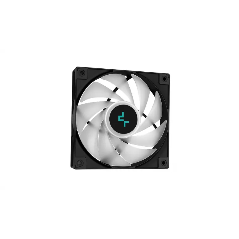 Chłodzenie cieczą typu all-in-one DeepCool LS520 SE — 3 wentylatory 120 mm, aluminiowa chłodnica 280 x 120 x 27 mm, przewody 41 cm, podstawa miedziana, RGB