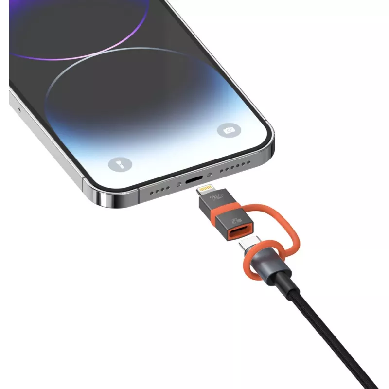 Adapter USB-C na Lightning 4smarts 541522, 27W PD, 2 szt.