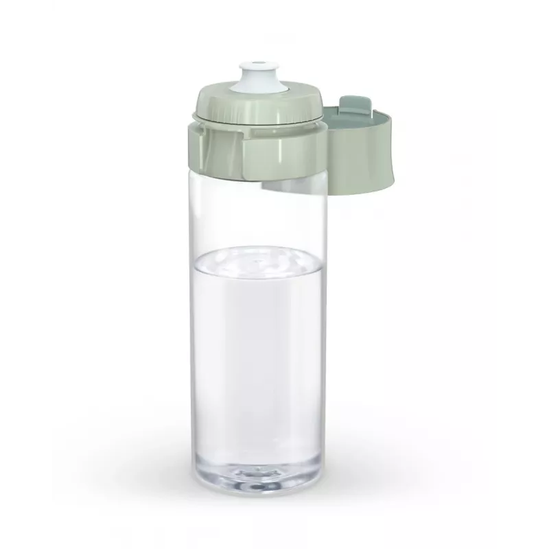 Butelka na wodę wielokrotnego użytku BRITA Fill&Go Vital 600 ml z wbudowanym filtrem MicroDisc, zielona