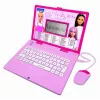 Dwujęzyczny edukacyjny laptop dziecięcy Lexibook Barbie JC598BBi17 — dwujęzyczna zabawka edukacyjna