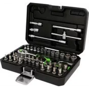 Zestaw nasadowy ks tools 512.0048, napęd 1/4 cala, 12 elementów