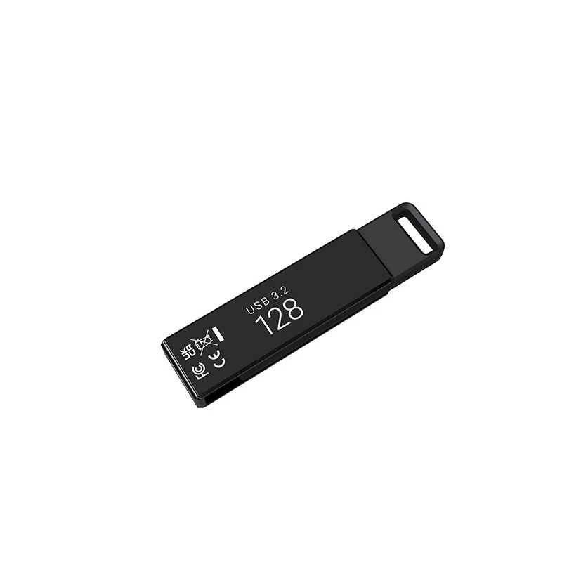 Pendrive 128GB USB-C 3.2 to produkt PNY z naszej oferty pendrive'ów USB. Najważniejsze cechy to czarne wykończenie, pojemność pamięci flash 128 GB i interfejs USB-C 3.2.