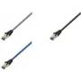 Logilink - Kabel krosowy - RJ-45 (M) na RJ-45 (M) - 2 m - SFTP, PiMF - CAT 8.1 - Bezhalogenowy, Formowany, Okrągły, Bez zatrzasków - Niebieski (CQ8056S)