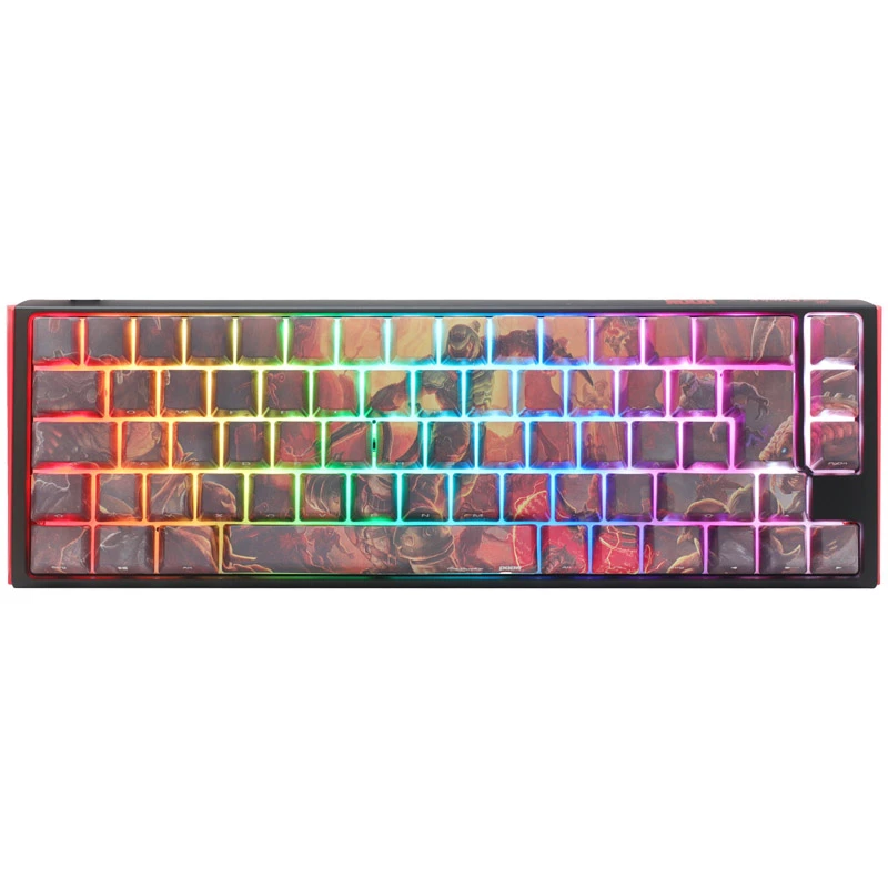 Ducky One 3 SF Doom limited Edition klawiatura Gaming USB QWERTY Wielokolorowa