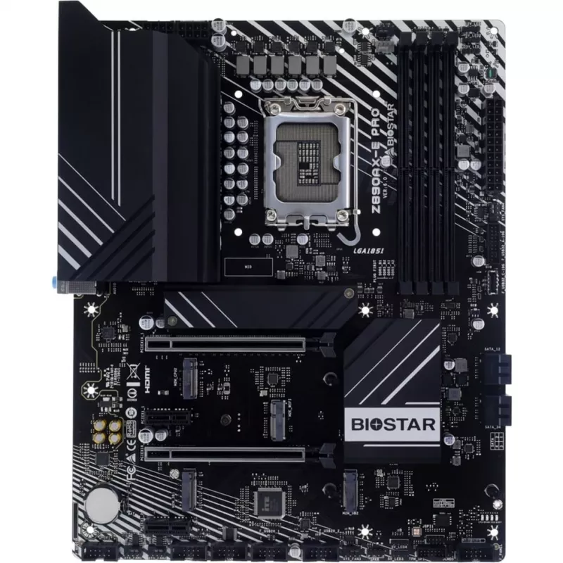 Płyta główna Biostar Z890AX-E Pro, Intel Z890, LGA 1851, ATX, DDR5