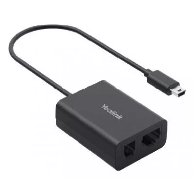 Adapter EHS Yealink EHS62 — akcesorium do zestawu słuchawkowego/słuchawek, czarny