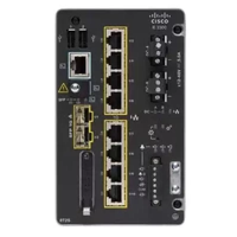 Cisco Przełącznik Catalyst IE3300 z 8 portami miedzianymi GE i 2 modułami SFP GE