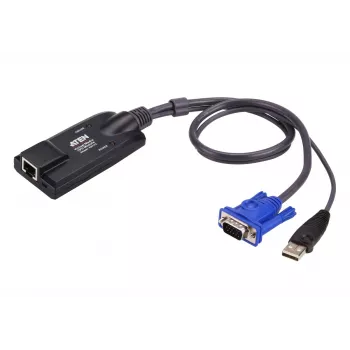 adapter kablowya KVM ATEN USB - VGA do Cat5e/6 (moduł CPU) z obsługą wirtualnych nośników