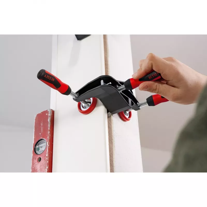 Zestaw przyrządów do ościeżnic drzwiowych Bessey TFM-2K — zestaw 2 przyrządów, 580 g