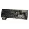 A4Tech 7100N zestaw klawiatury i myszy bezprzewodowej RF QWERTY angielski czarny