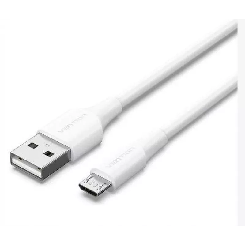 Kabel USB2.0 do MICRO-B/1,5M Biały Vention CTIWG